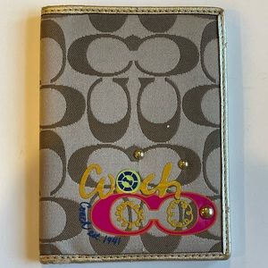 Coach Passport Holder